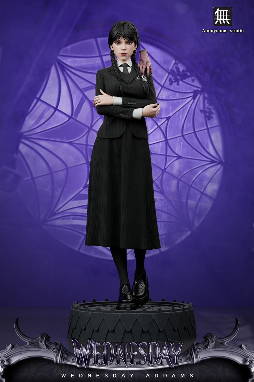 Pre-order * Wumin Studio The Addams Family Wednesday Resin Statue