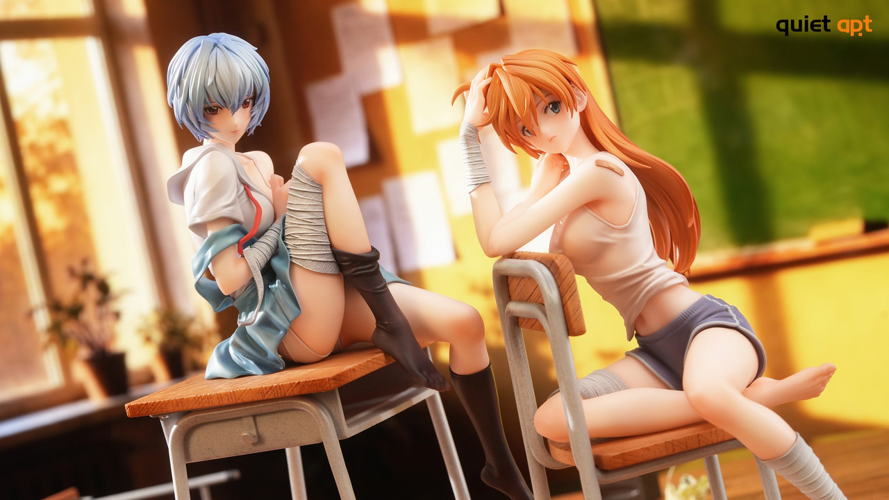 Pre-order * QuietArt Studio Eva Ayanami Rei＆Asuka Langley Soryu
