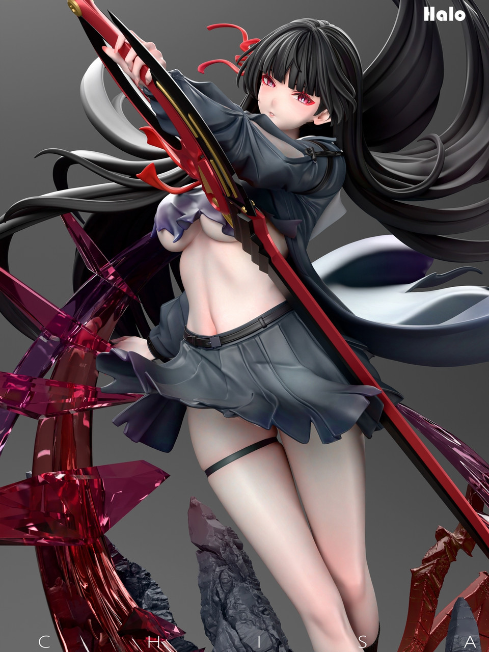 Pre-order * Halo Studio Wuthering Waves Chisa Resin Statue