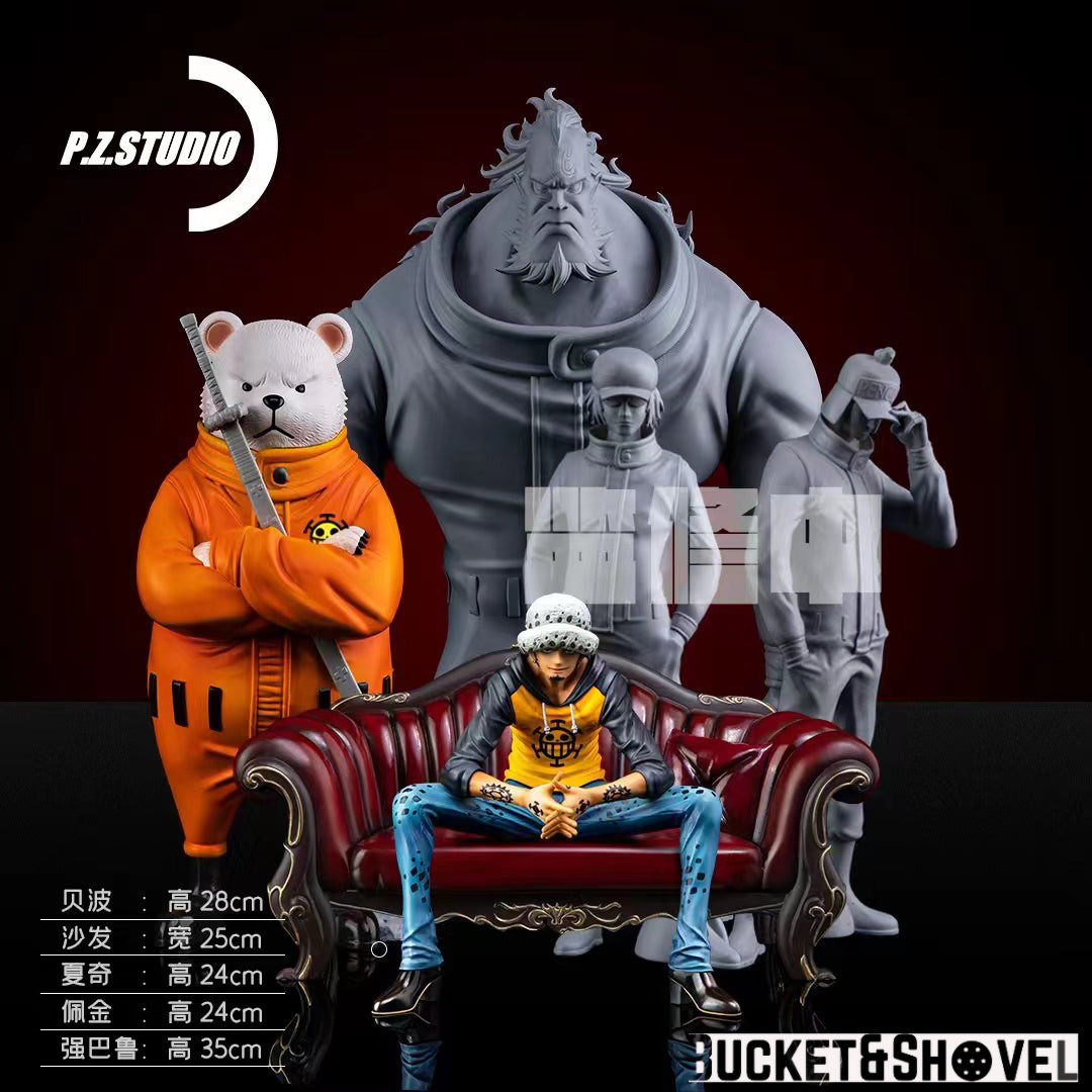 ゾエ様　　　ペンギン&シャチ Pre-order * PZ Studio One Piece Sitting series Jean Bart Shachi