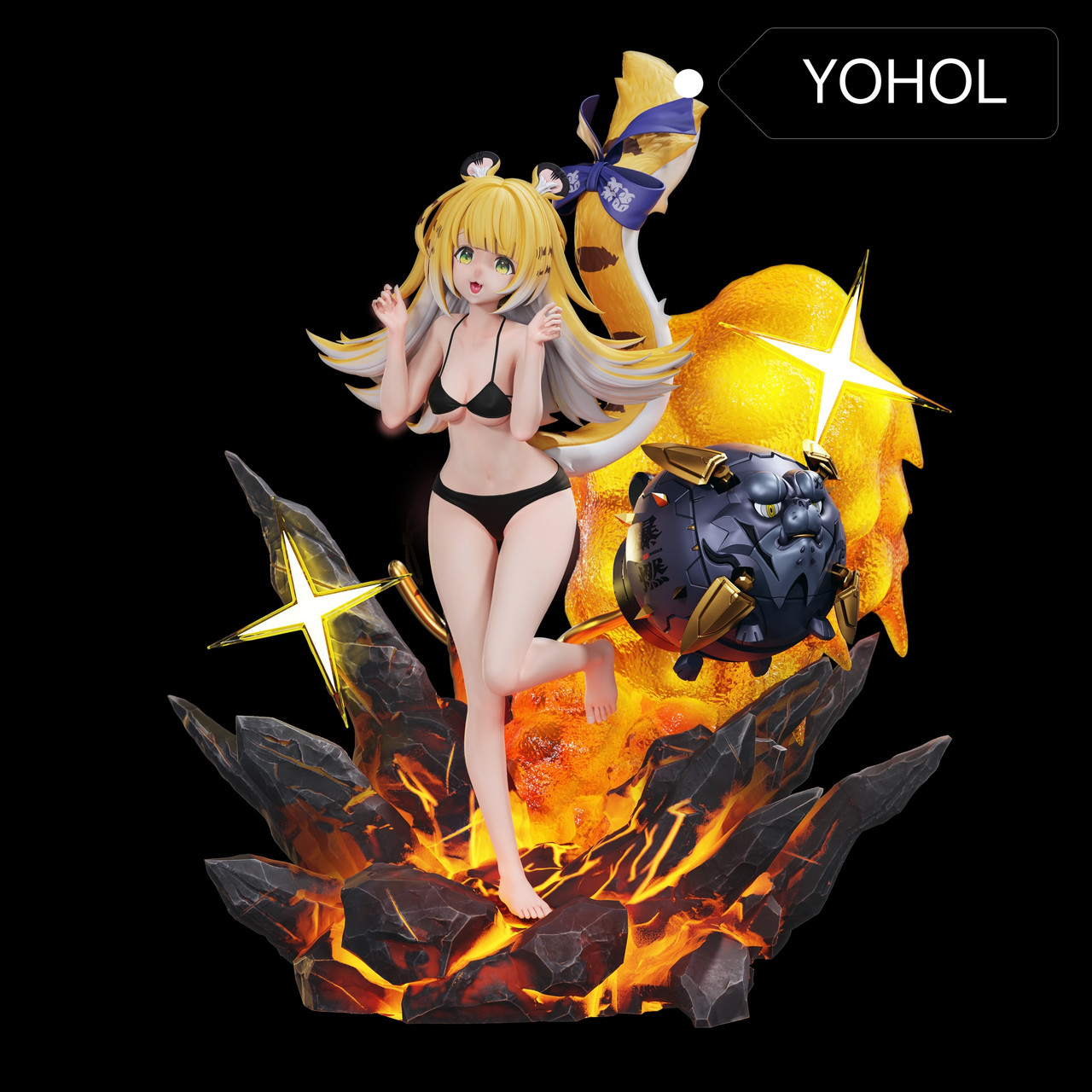 Pre-order * Yohol Studio Zenless Zone Zero Ju Fufu Resin Statue