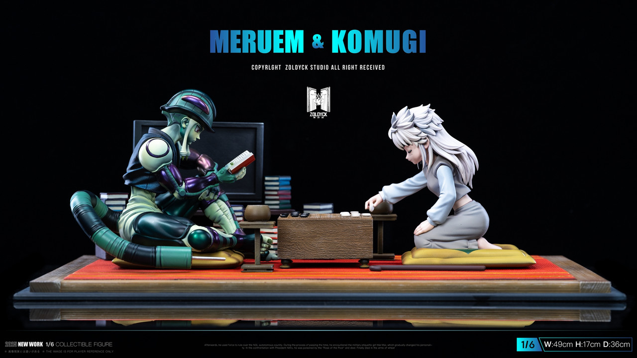 Pre-order * ZoldyckStudio Hunter x Hunter Meruem and Komugi