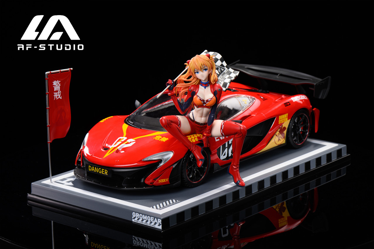 Pre-order * AF Studio EVA McLaren sports car Asuka Resin Statue