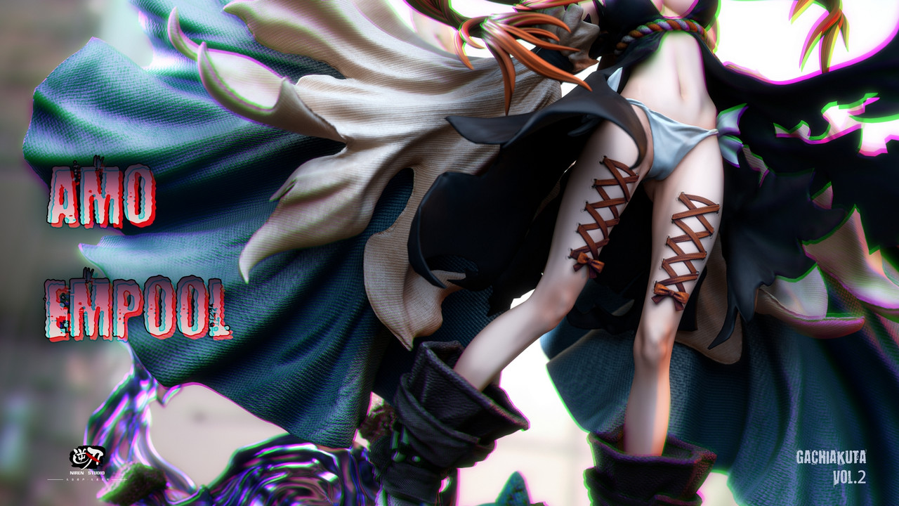 Pre-order * Niren Studio Gachiakuta Amo Empool Resin Statue