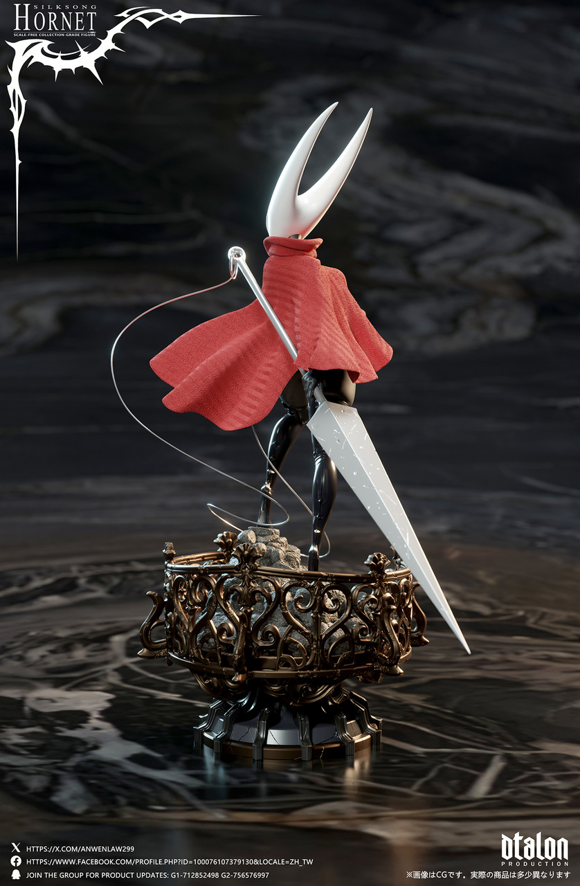 Overselling * Dtalon Studio Hollow Knight Hornet Resin Statue