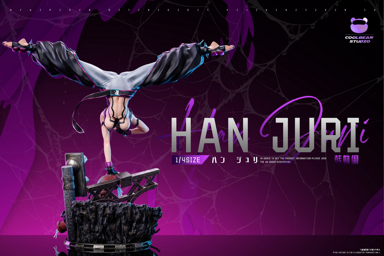 Pre-order * Coolbear Studio Street Fighter Han Juri Resin Statue