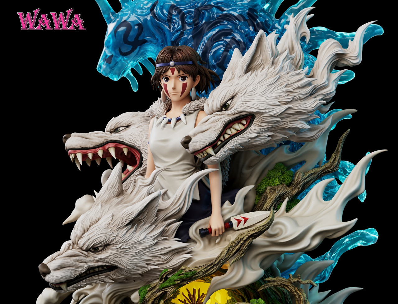 Pre-order * Wawa Studio Princess Mononoke Resin Statue - Bucket&Shovel