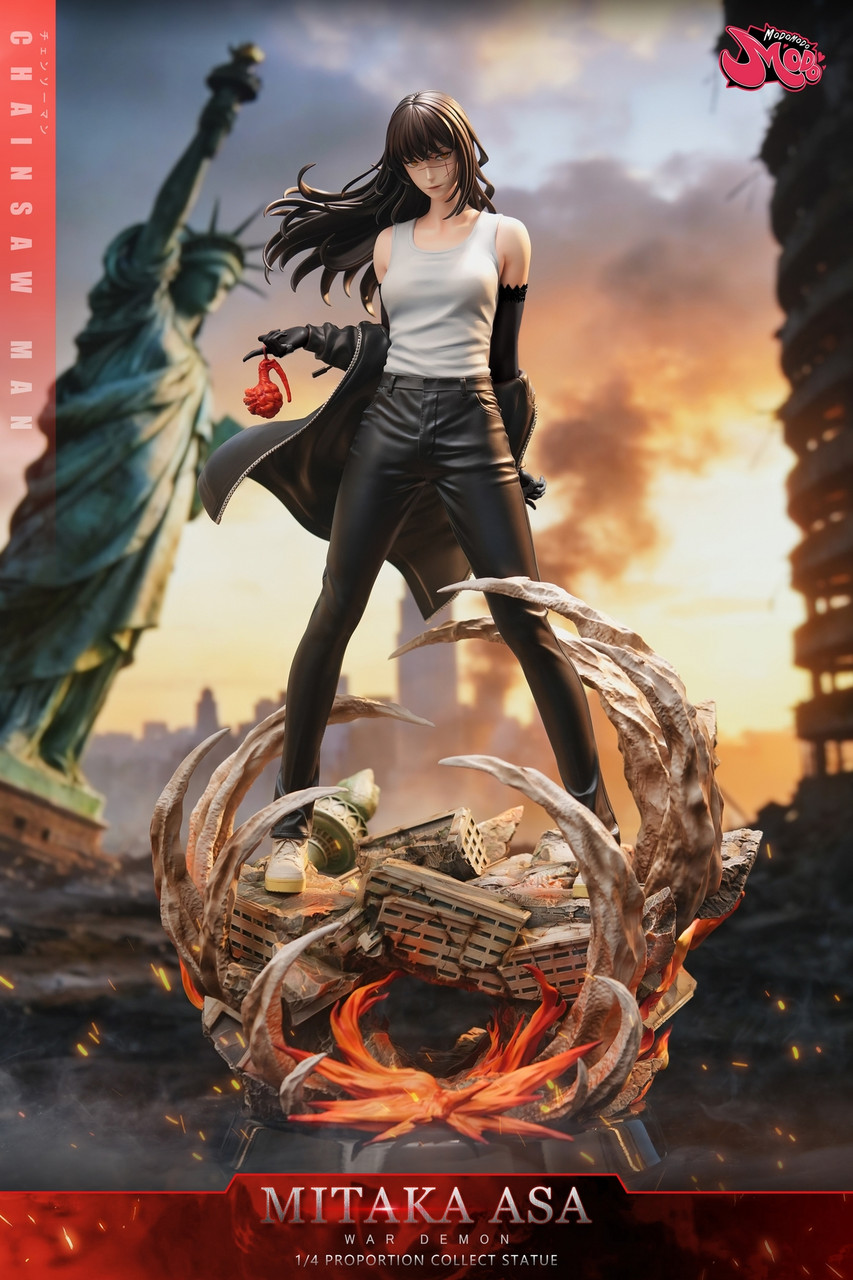 Pre-order * Modomodo Studio Chainsaw Man Asa Mitaka X Yoru Resin