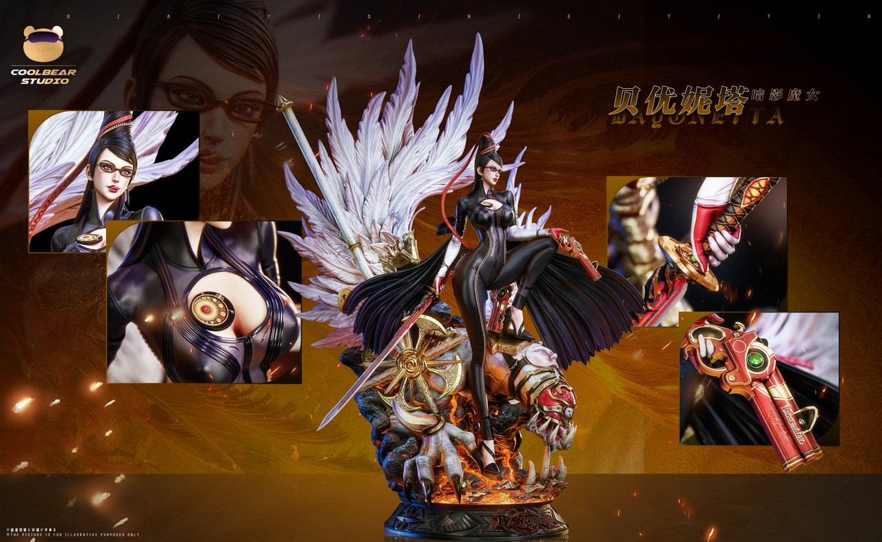 Bayonettaシリーズ4作品セット Pre-order * Coolbear Studio Bayonetta Fighter Series 02 Bayonetta