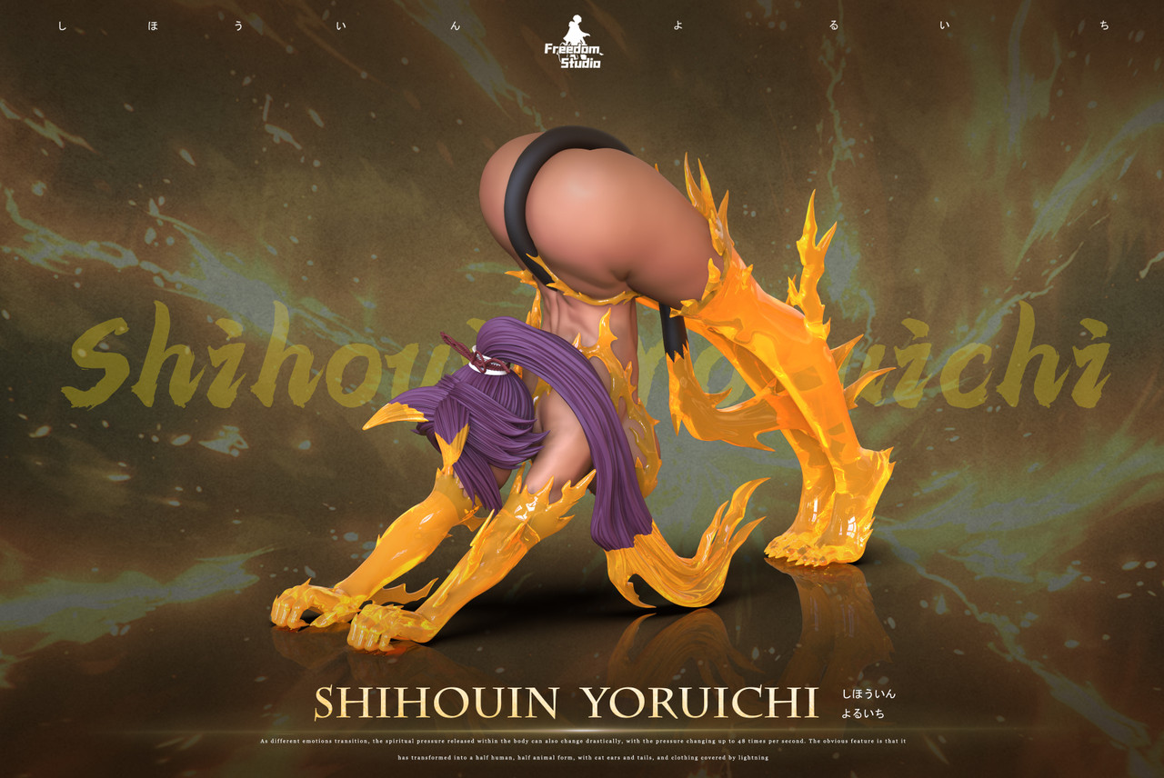 Pre-order * Freedom Studio Bleach Yoruichi Shihoin Resin Statue