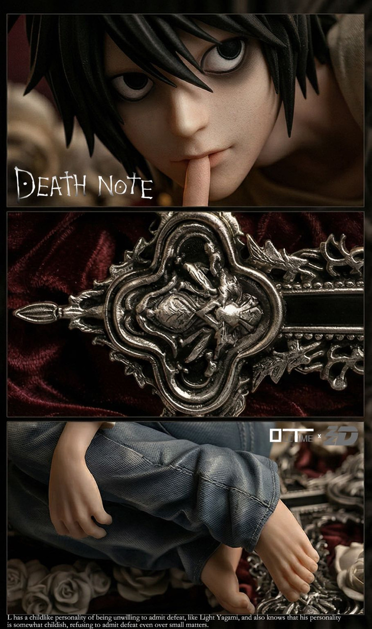 Pre-order * Old Time studio X ZZDD DEATH NOTE L·Lawliet Resin