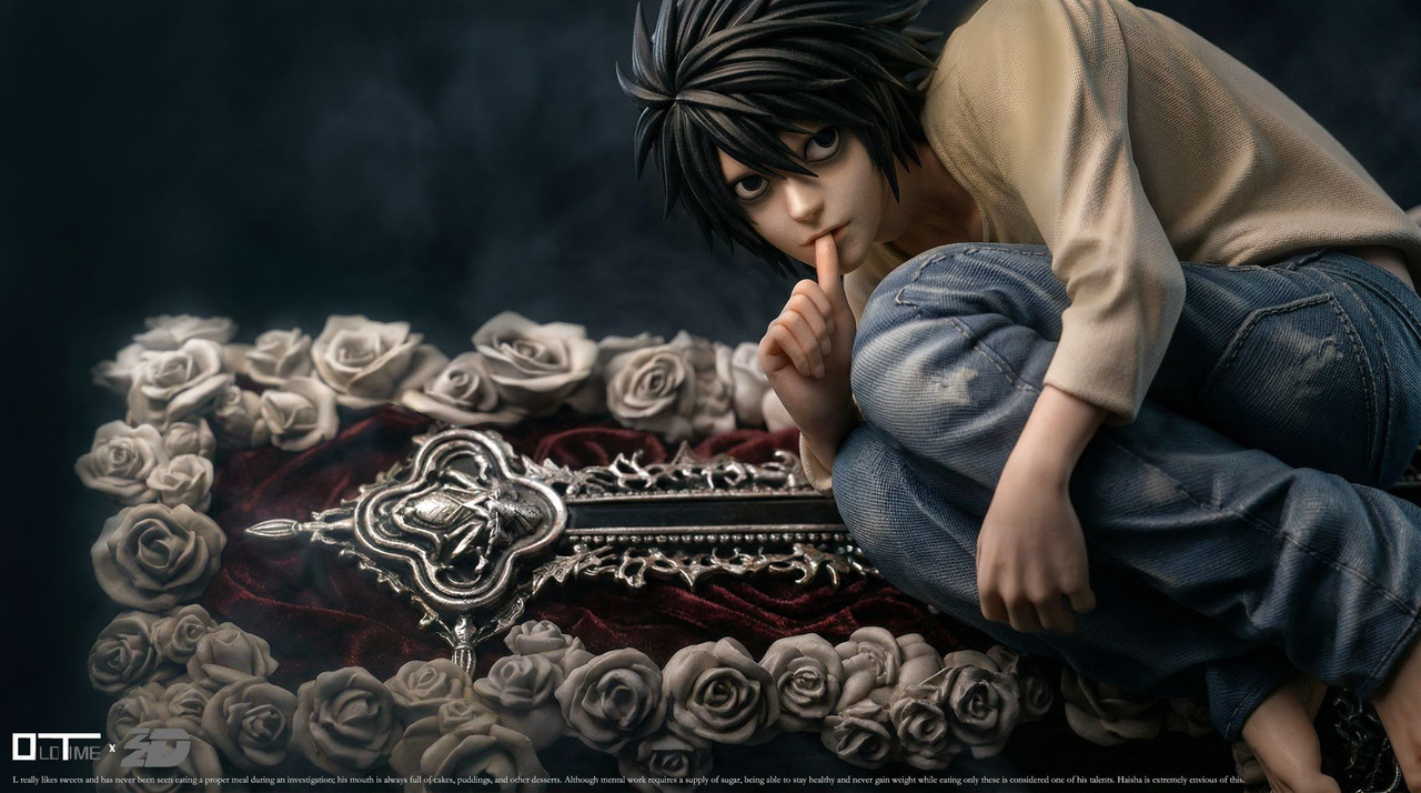 Pre-order * Old Time studio X ZZDD DEATH NOTE L·Lawliet Resin