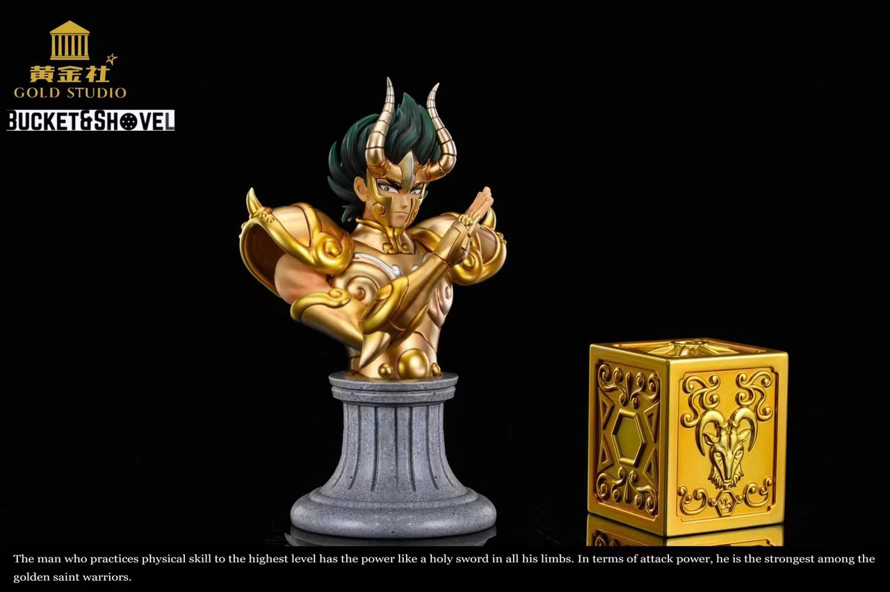 Saint Seiya Gold Saints Aries Shion Resin Model SHARK STUDIO Statue In  Stock