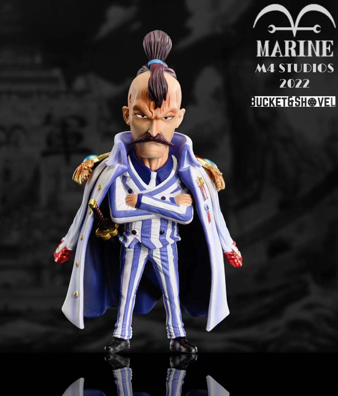 ワンピースワールドコレクタブルフィギュア　M4スタジオ ロンズ Pre-order * M4 Studio One Piece Marine characters series Vol.10
