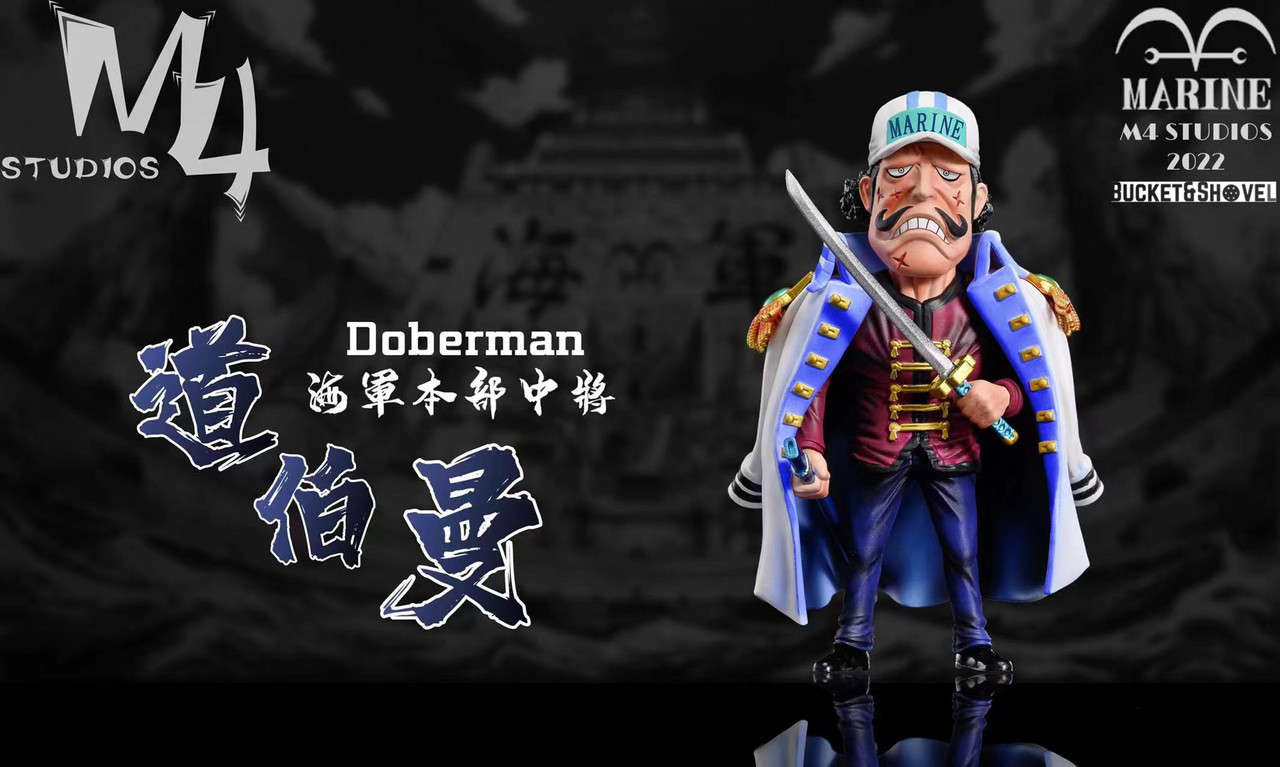 Pre-order * M4 Studio One Piece Marine characters series Vol.10