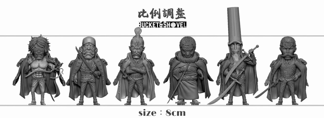 Pre-order * M4 Studio One Piece Marine characters series Vol.10