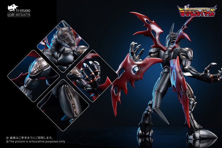 Pre-order * T1 Studio Digimon Cyberdramon Resin Statue - Bucket&Shovel