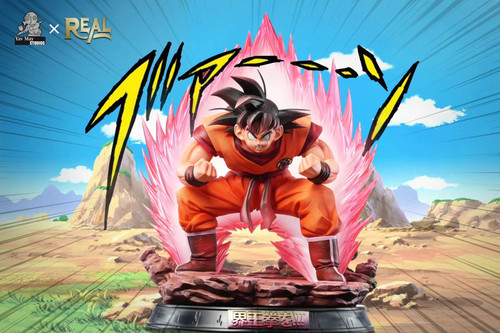 * Pre-order * Real Studio Dragon Ball kaiouken Goku Resin Statue #1
