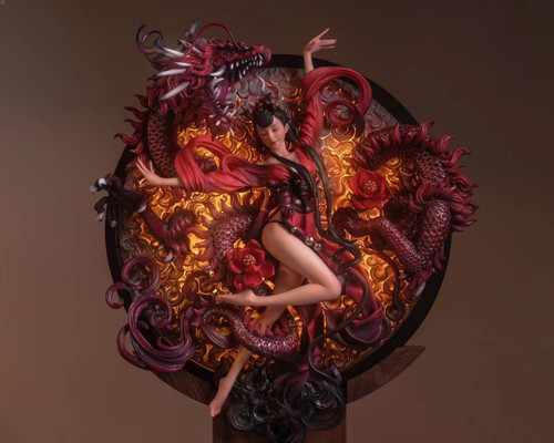 * Pre-order * YuLong Studio Original Dances with dragon Resin Statue #1