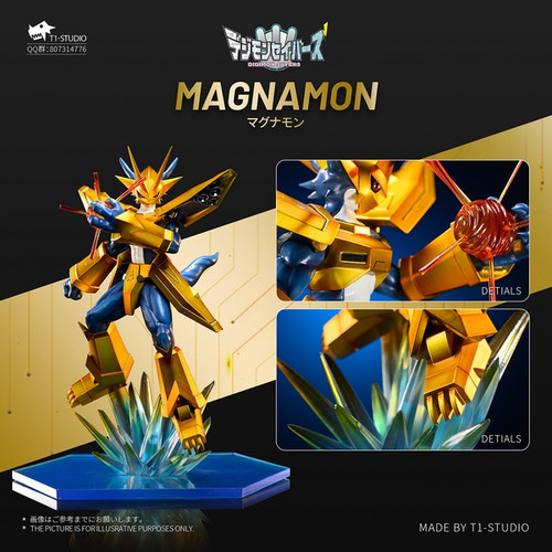 *Pre-order * T1 Studio Digimon Magnamon Resin Statue #1