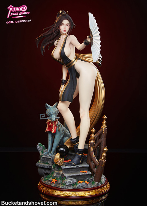 *Pre-order *Adults only Pinkpink Studio King of Fighters 1:4 Mai Resin Statue #2