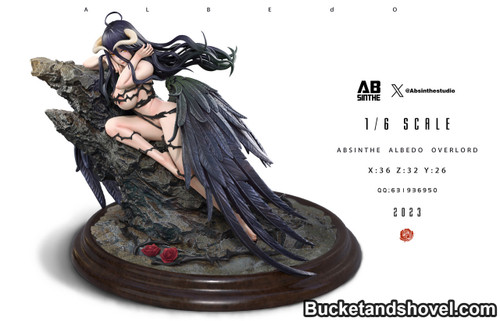 *Pre-order *Adults only Absinthe Studio 1/6 Albedo Resin Statue #3