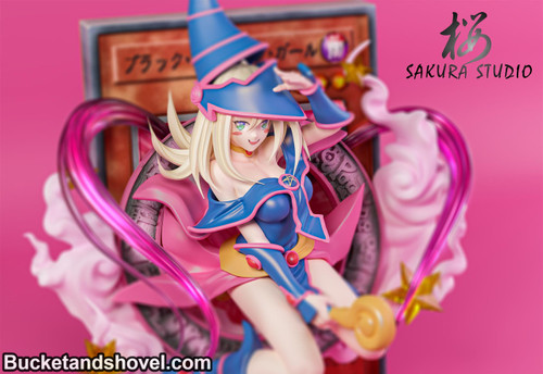 *Pre-order * Sakura Studio Yu-Gi-Oh Picture Frame Series 003 Dark Magician Girl & Dark Magician Resin Statue #1