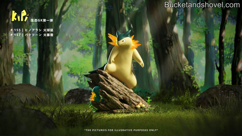 *Pre-order * Kipi Studio Pokemon Typhlosion Resin Statue #2