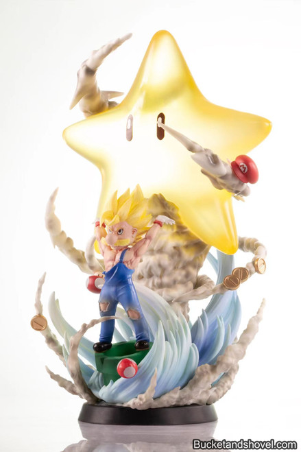 *Pre-order * Chaoshe Studio Genki dama Mario Resin Statue #4