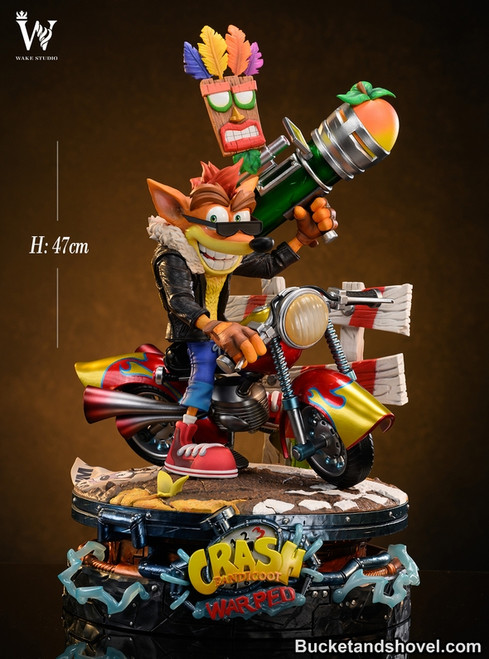 *Pre-order * Wake Studio Crash Bandicoot Resin Statue #7