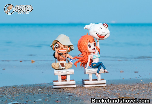 *Pre-order * Showhand Studio One Piece Nami＆Usopp Resin Statue #10