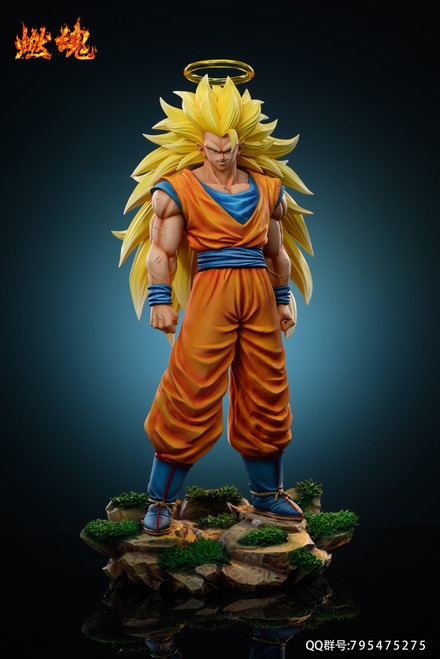 *Pre-order * Ranhun Studio Dragon Ball SS3 Goku Resin Statue #6