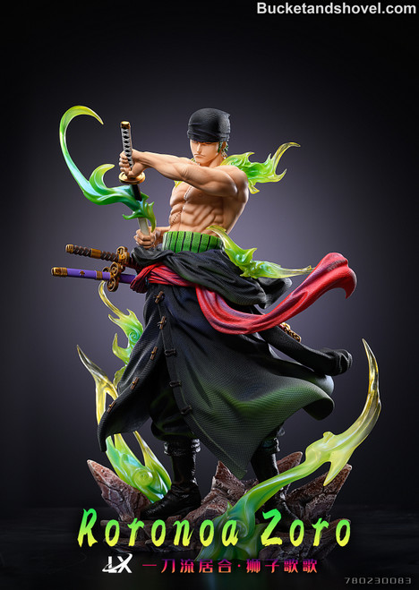 オブジェ？ Pre-order * LX Studio One Piece Zoro 2.0 Resin Statue - Bucket&Shovel