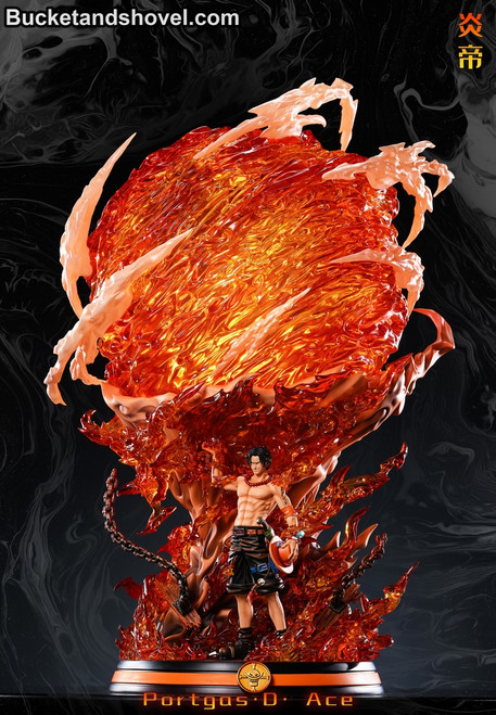 Pre-order * LX Studio One Piece Portgas D. Ace Resin Statue