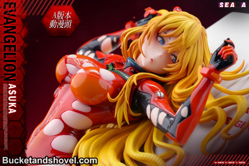Pre-order * KOL Studio EVA motorcycle girl Asuka Resin