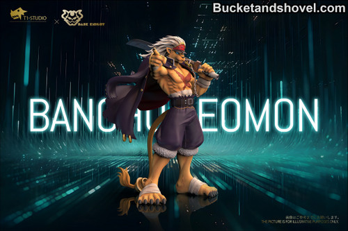 Pre-order * T1 Studio Digimon Cyberdramon Resin Statue - Bucket&Shovel