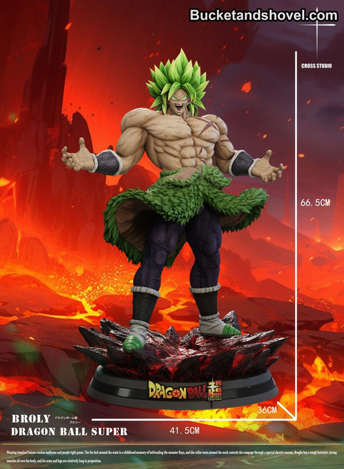 *Pre-order * Cross Studio Dragon Ball Broly Resin Statue #