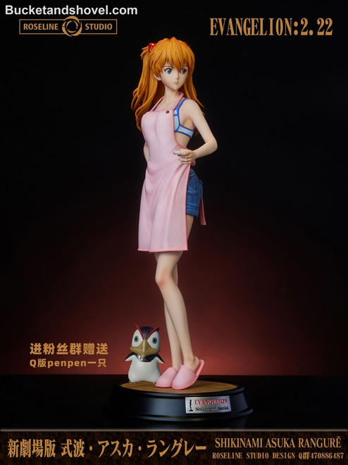 *Pre-order * Roseline Studio Neon Genesis Evangelion New Movie Little Chef Asuka Resin Statue #6