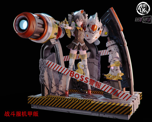*Pre-order * Moku Studio＆Miwu Studio Honkai：Star Rail Bronya Rand Resin Statue #3