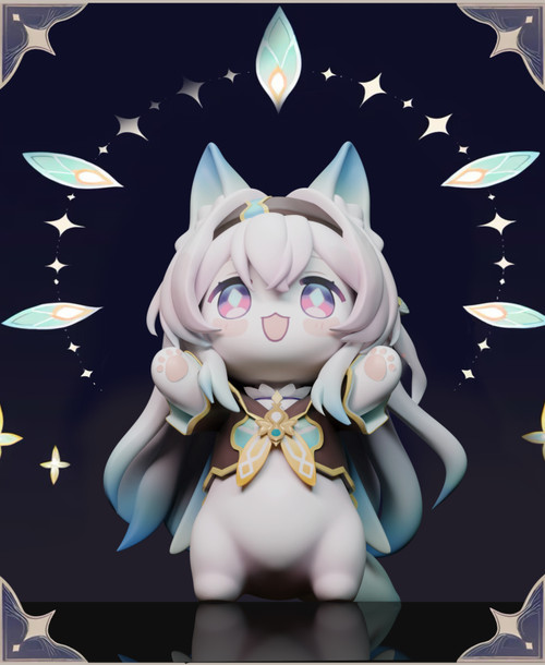 *Pre-order * Chaoshe Studio Honkai: Star Rail & Wuthering Waves Q Version Firefly & Cartethyia Resin Statue #7