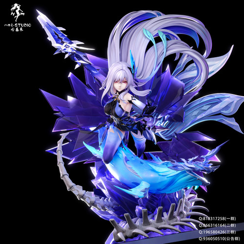 *Pre-order * Hajimi Studio Genshin Impact Skirk Resin Statue #4