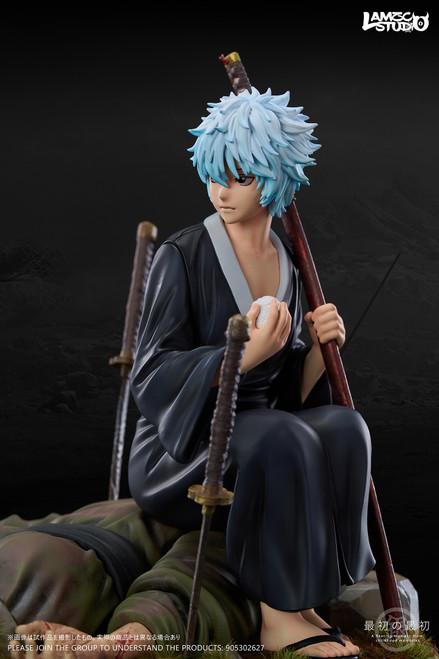 *Pre-order * Lamzc Studio Gin Tama child Gintoki Sakata Resin Statue #4