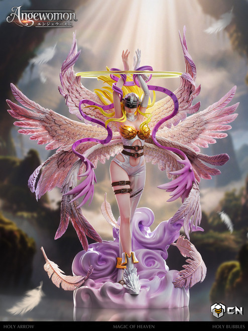 *Pre-order * Crazy Nest Studio Digimon Angewomon Resin Statue #2