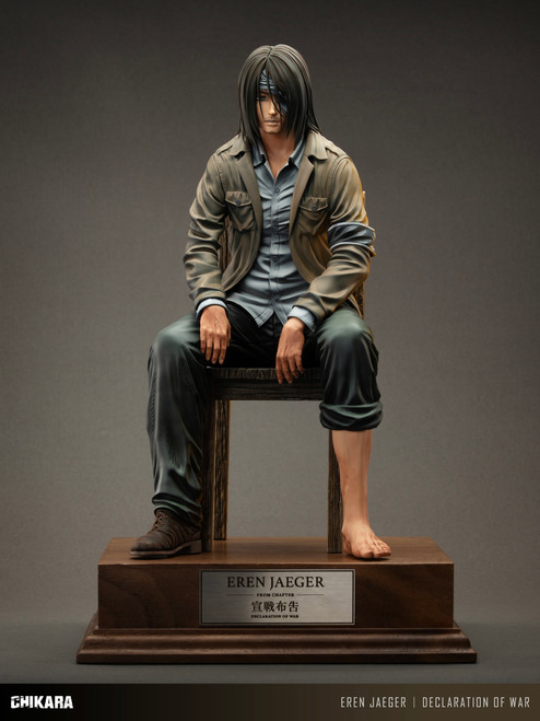 *Pre-order * Chikara Studio Attack on Titan Eren Yeager Resin Statue #6