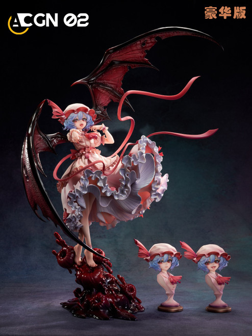 *Pre-order * Acgn02 Studio Touhou Project Remilia Scarlet Resin Statue #1
