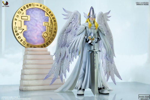 *Pre-order * LD Studio Digimon Holy Angemon Priest form Resin Statue #2