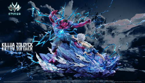 *Pre-order * MY Studio Hunter x Hunter Battle Series 01 Killua vs. Menthuthuyoupi Resin Statue #4