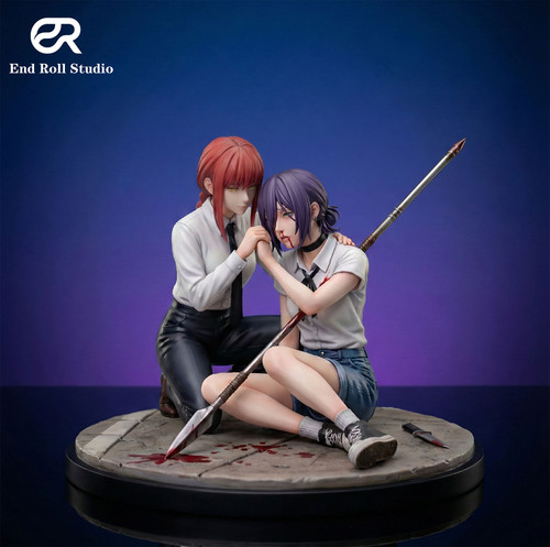 *Pre-order * End Roll Studio Chainsaw Man Makima＆Reze Resin Statue #2