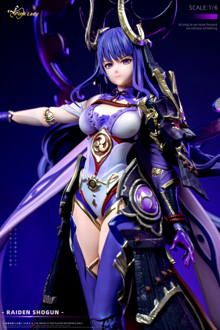 *Pre-order * Pinklady Studio Genshin Impact Raiden Shogun Resin Statue #9
