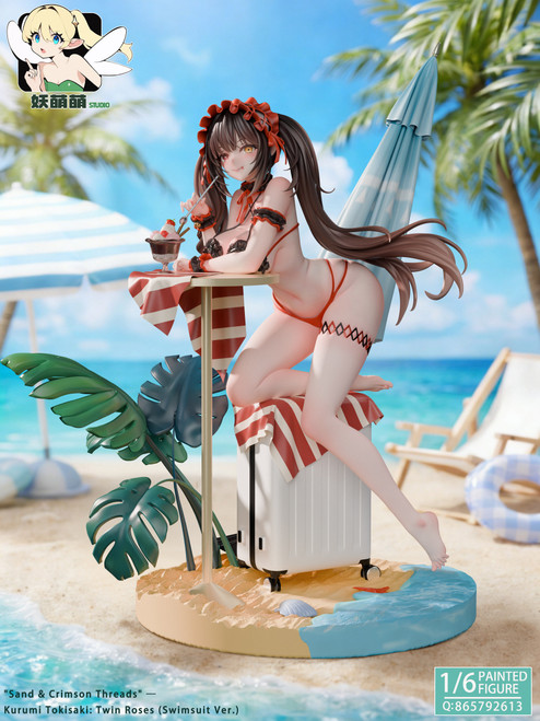 *Pre-order * Yaomengmeng Studio Date A Live bikini Kurumi Tokisaki Resin Statue #7